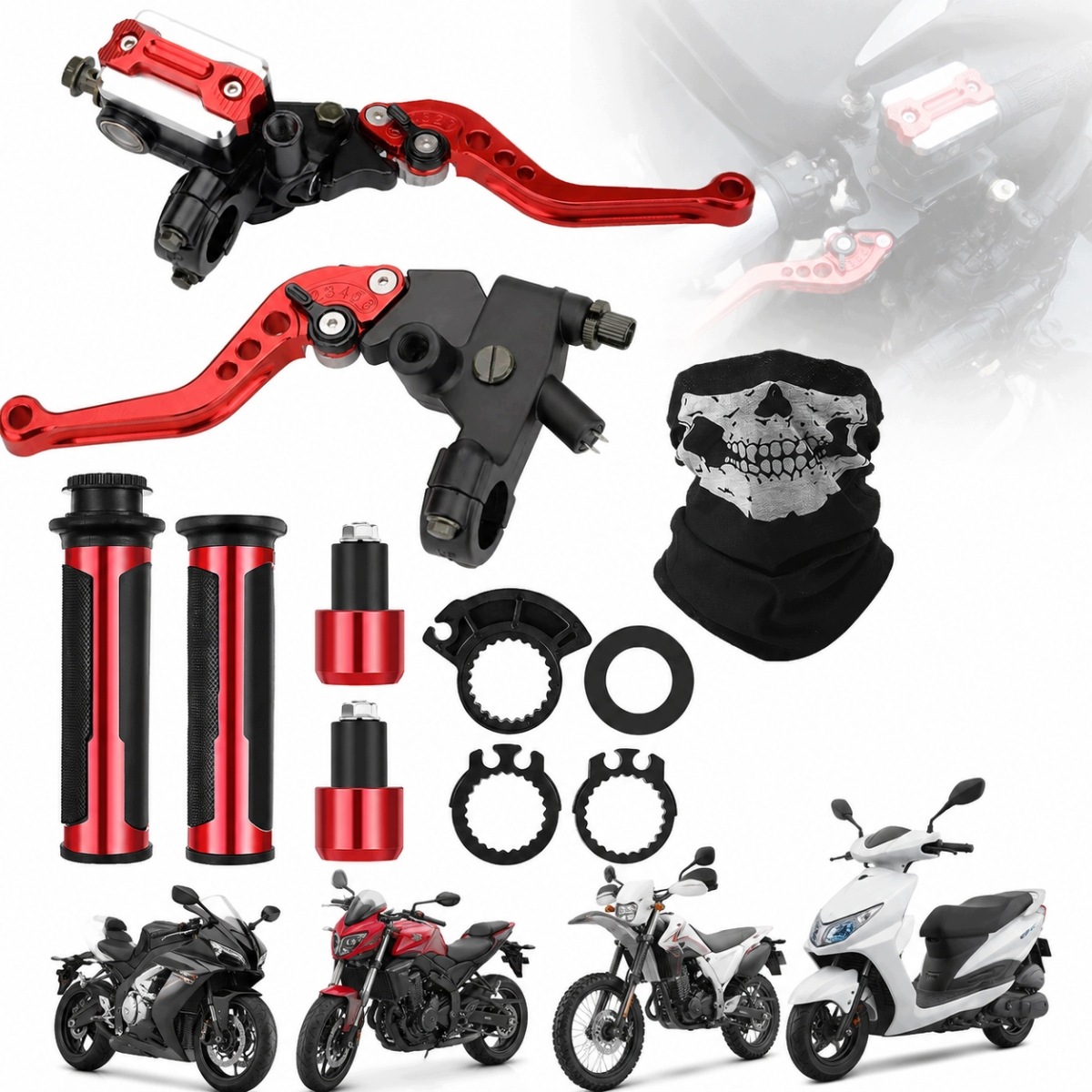 Dźwignie Klamki Pompa Hamulca Sprzęgła Uniwersalna Cross Enduro 22mm