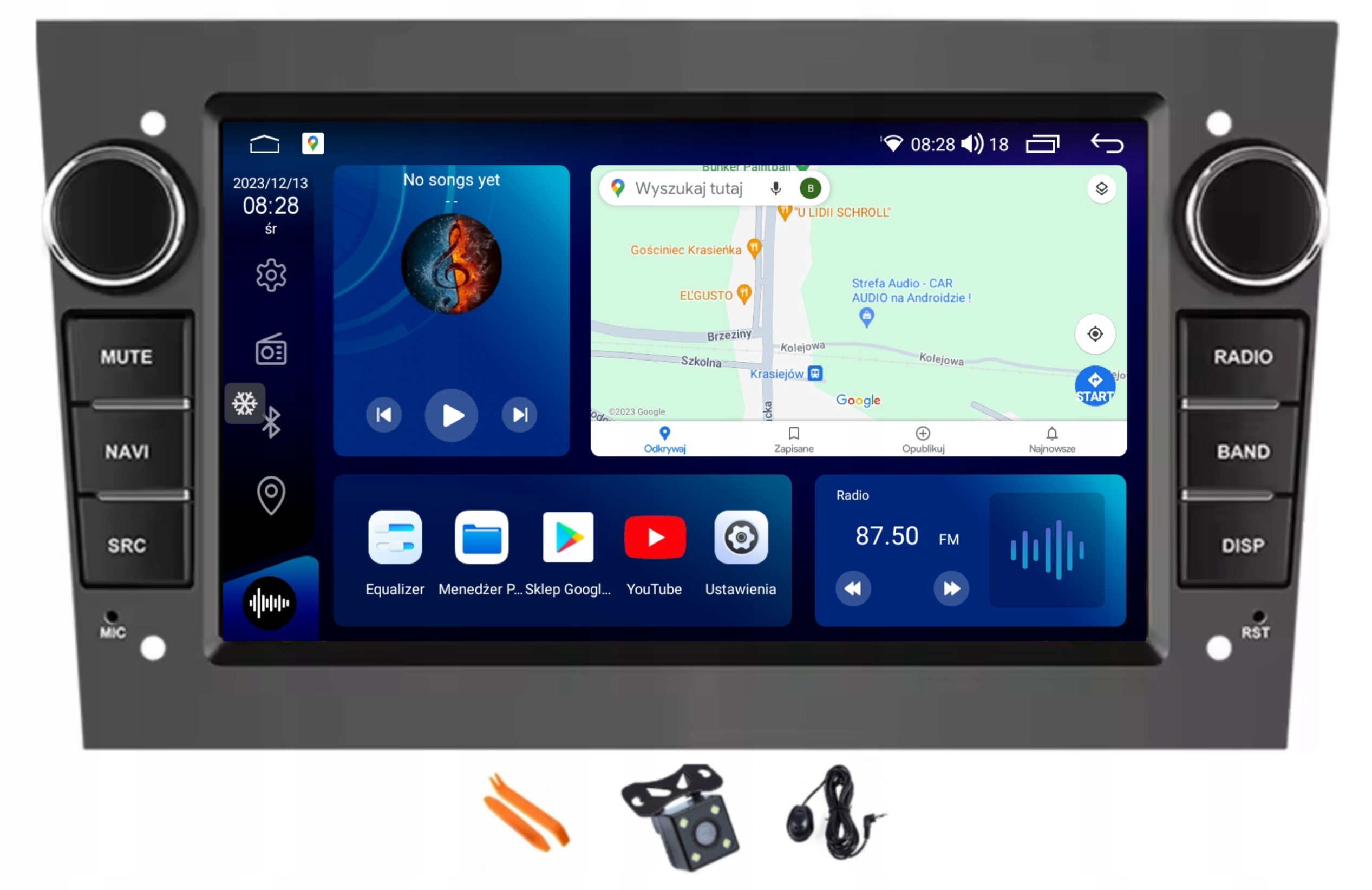 Rádio Android Gps Lte 128GB Opel Vectra 3 Signum 1 Meriva 1 Antara 1 Combo