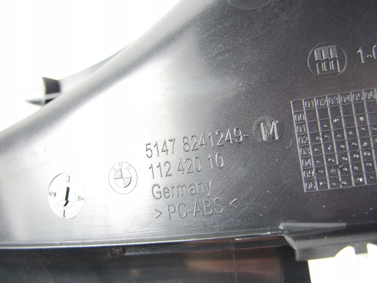 cap threshold of the threshold rear rear part left BMW E65 LIFT LCI