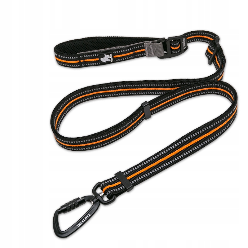 

Odblaskowa smycz regulowana Truelove Urban 200 cm