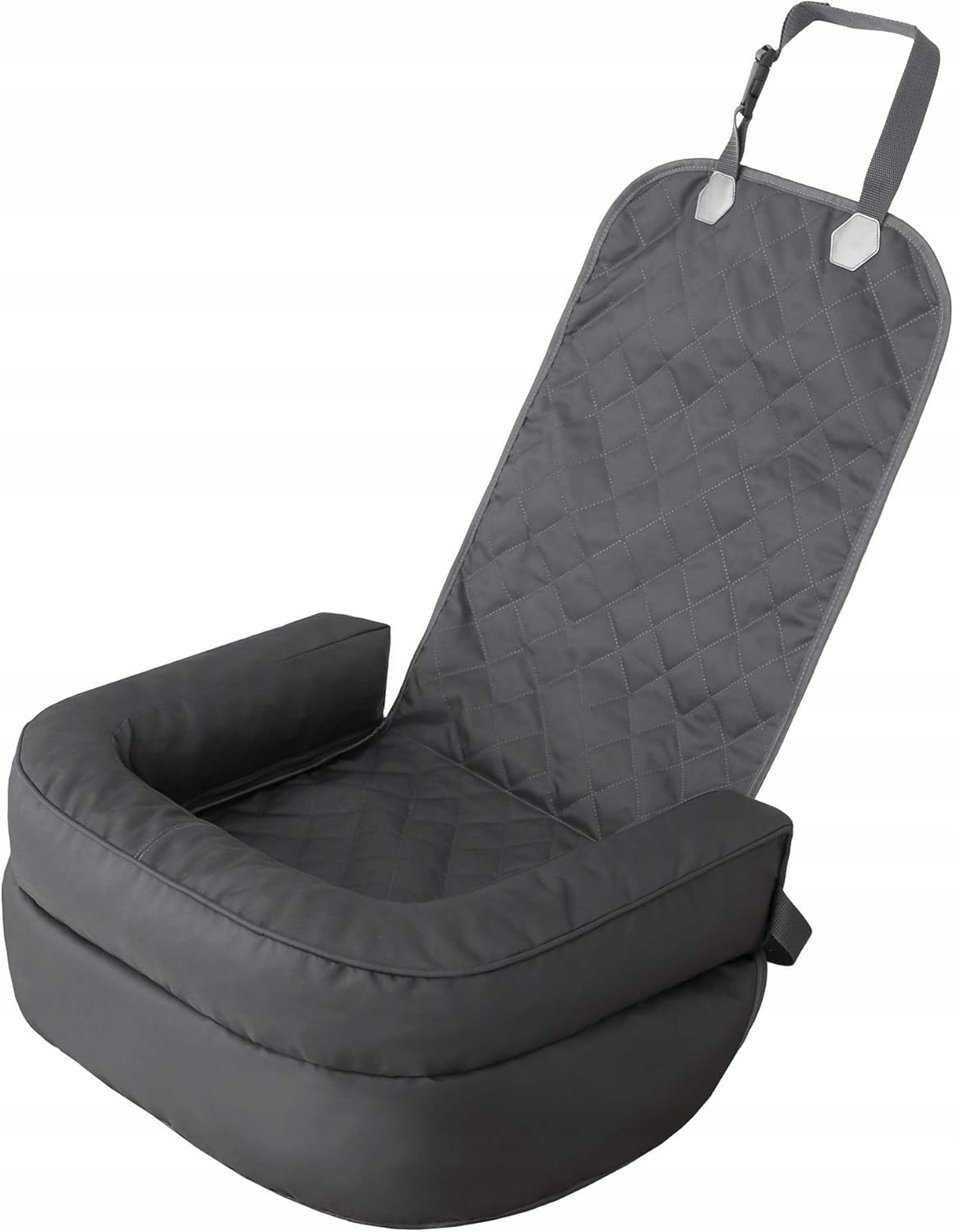 Levně Autosedadlo Pro Psa Pelíšek Cestovní Koš Pro Mazlíčka Grafitový