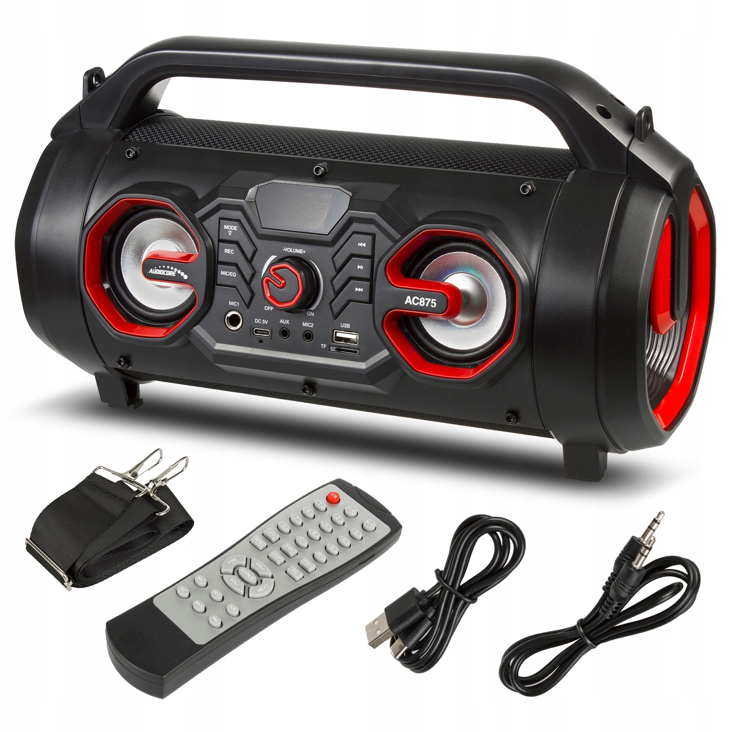 

Głośnik Bezprzewodowy Bluetooth Karaoke Bazooka