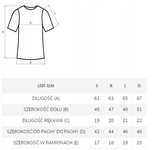 DAMSKA KOSZULKA SPORTOWA LADY ALNA HI-TEC M Rozmiar M
