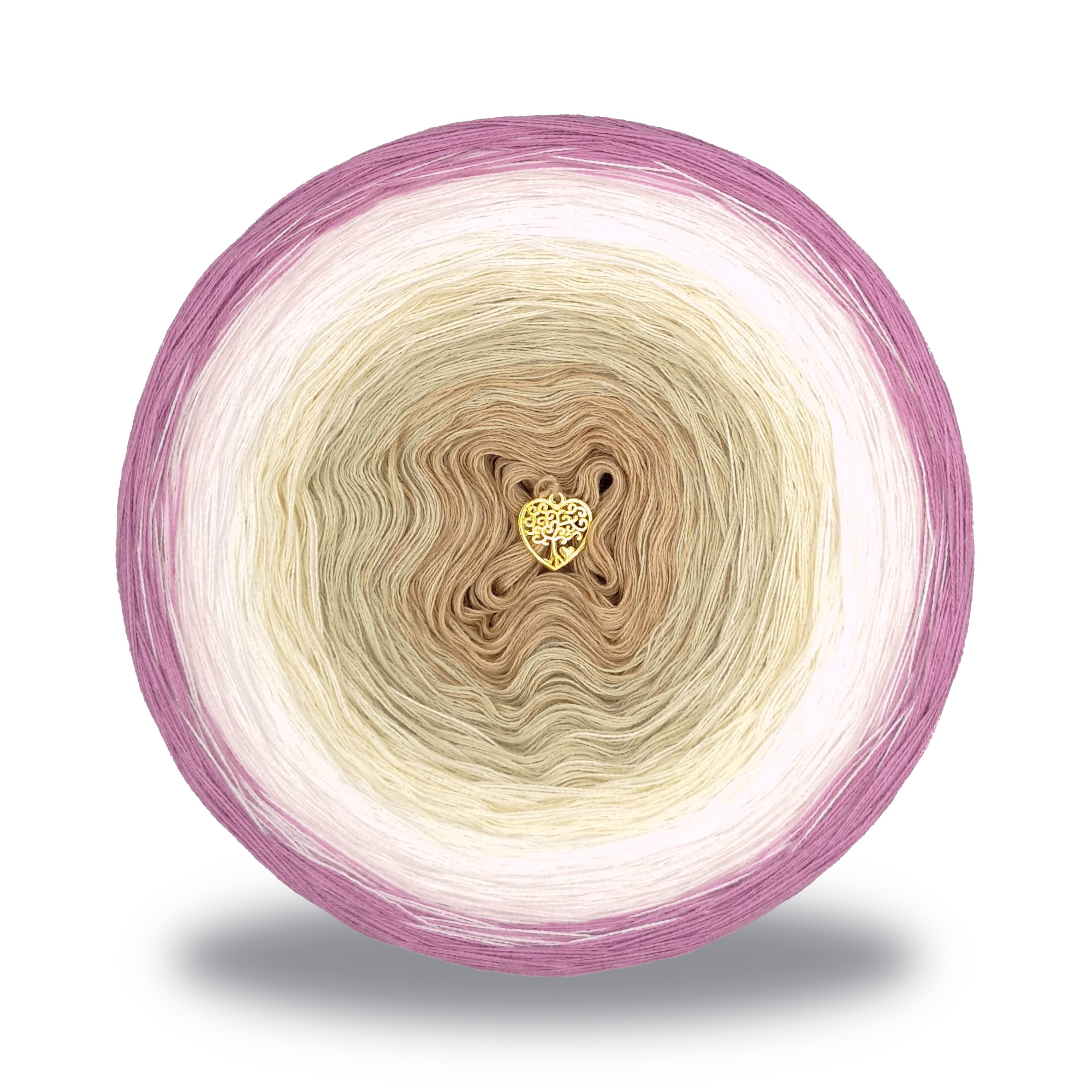 Příze ombre, Bavlna-Akryl 50/50, 4nitky, ZMRZLINA04