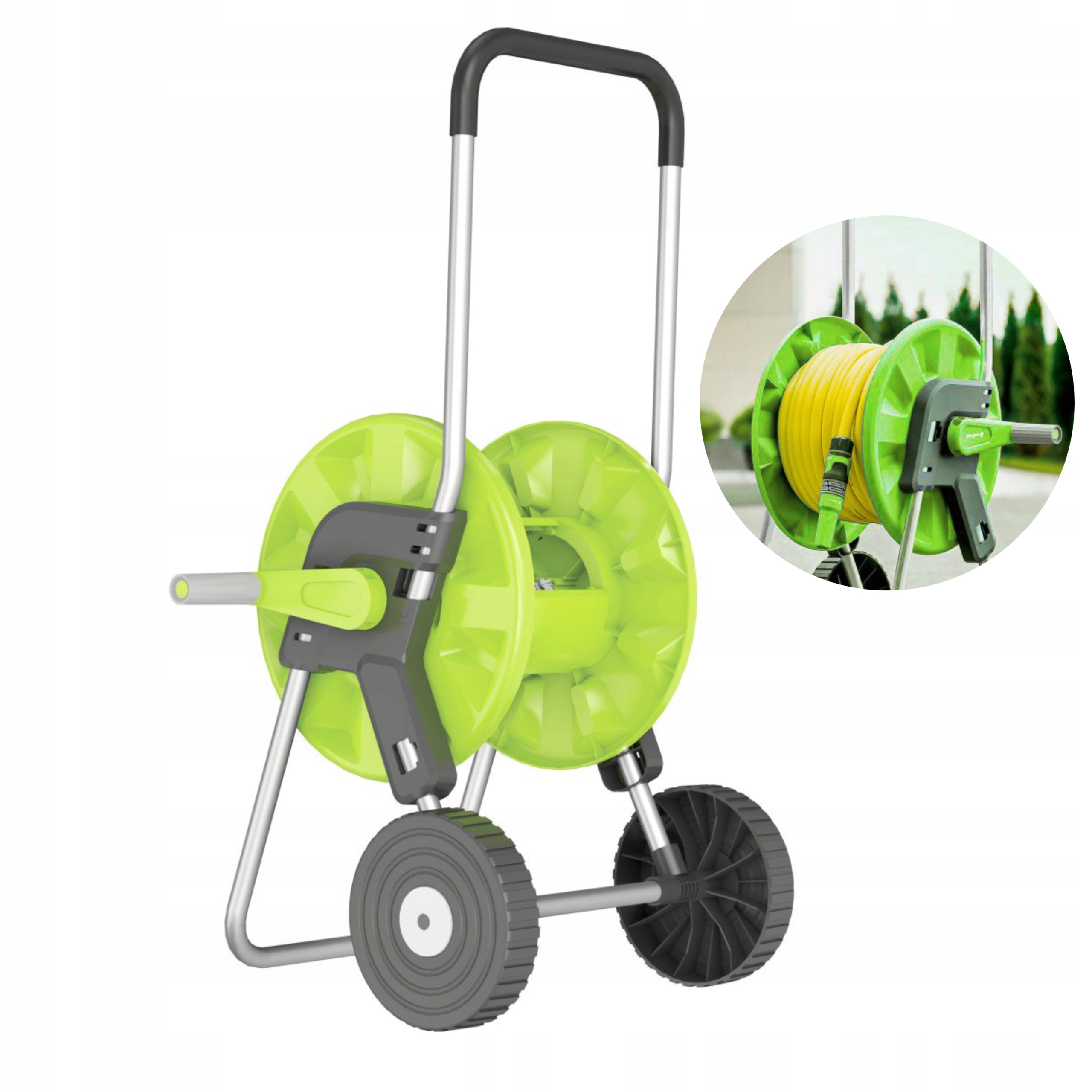 CELLFAST WÓZEK NA WĄŻ ECONOMIC ALUMINIOWY 1/2" 45m