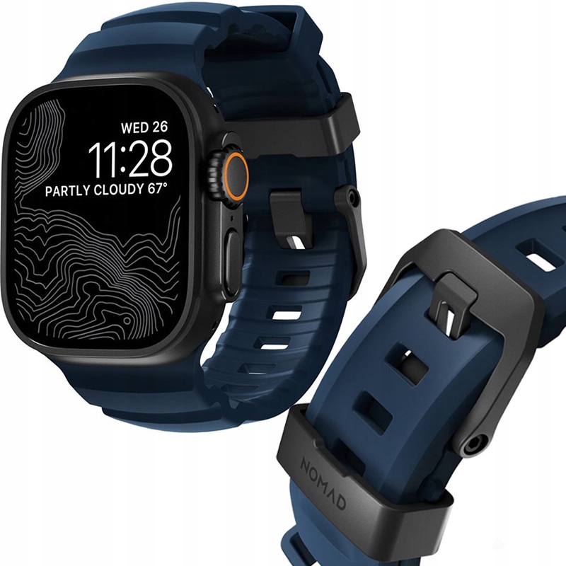 Pásik Nomad pre Apple Watch 10/9/8/7/SE/6/5/4 49/46/45/44 mm, športový náramok