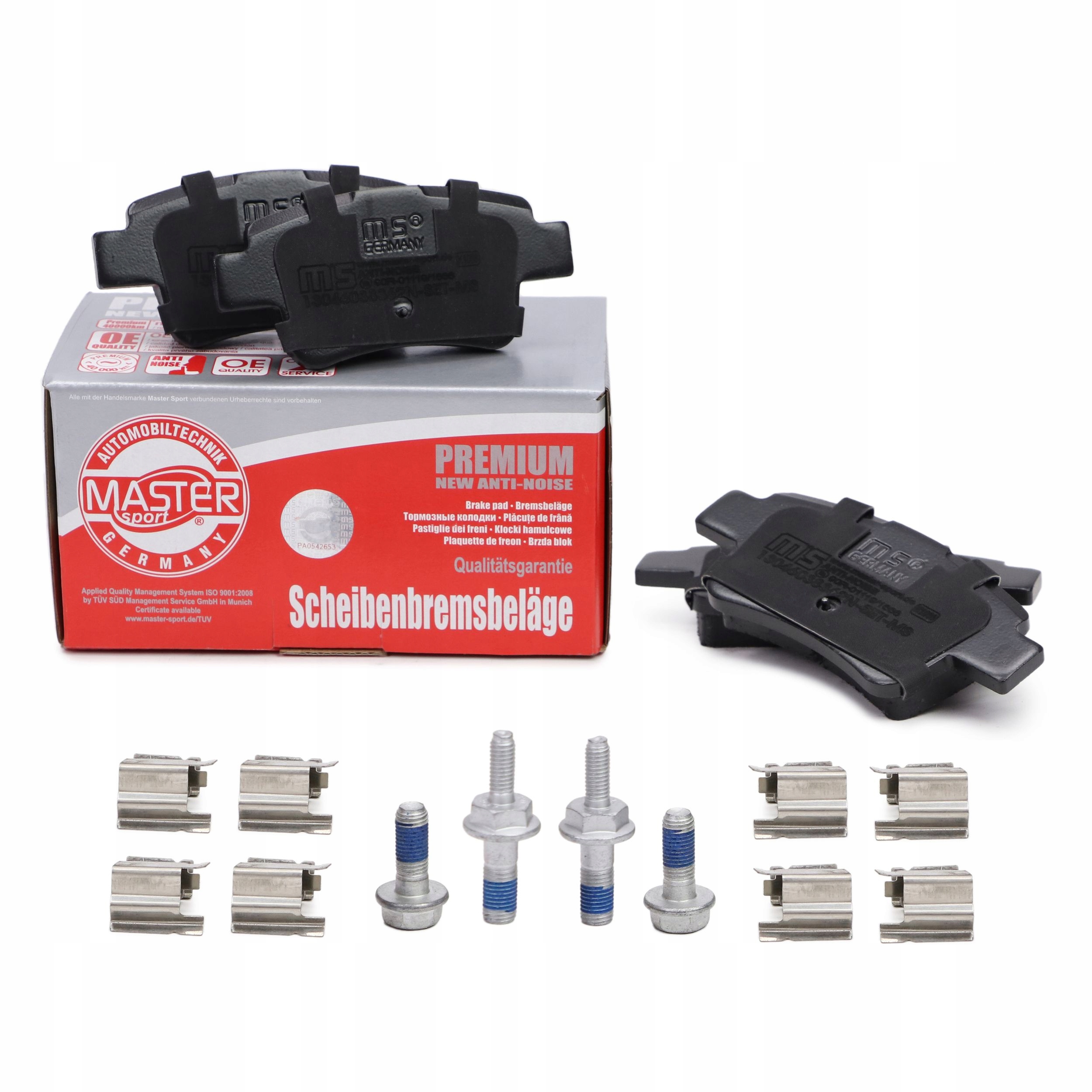 KLOCKI tył CITROEN C4 Picasso I C4 Grand Picasso I