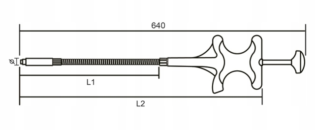 KING TONY Chwytak magnetyczny giętki z latarką 3w1 Marka King Tony