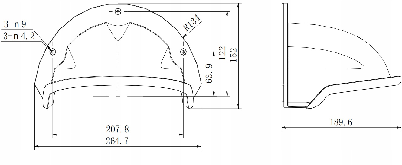 DASZEK OCHRONNY DO KAMERY OSŁONA KAMERY ZEWNĘTRZNEJ Rodzaj inny