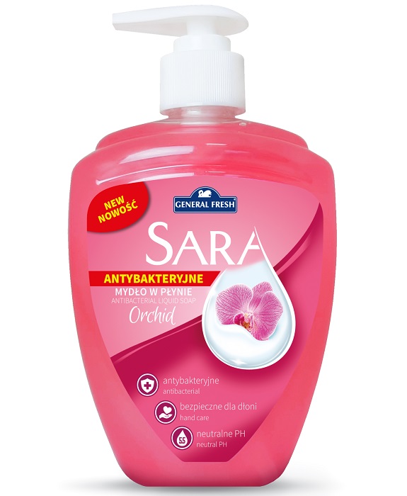 

General Fresh Sara mydło w płynie Orchidea 500 ml
