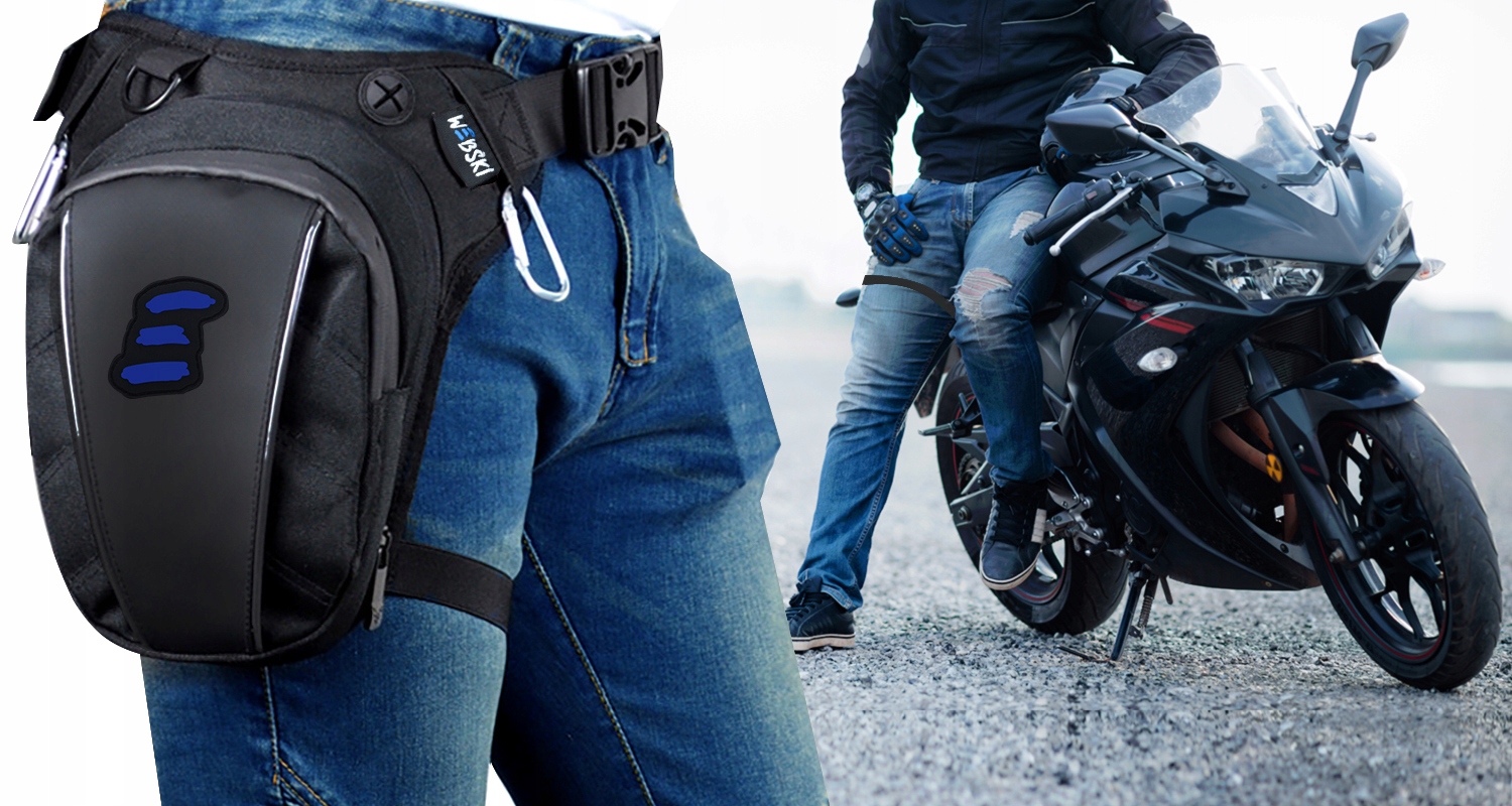 TORBA MOTOCYKLOWA BIODRÓWKA NERKA SASZETKA NA NOGĘ Stan opakowania oryginalne