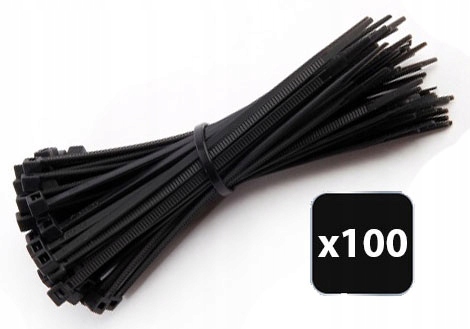 

Opaski Zaciskowe Trytytki 2,5x80 czarne, 100szt