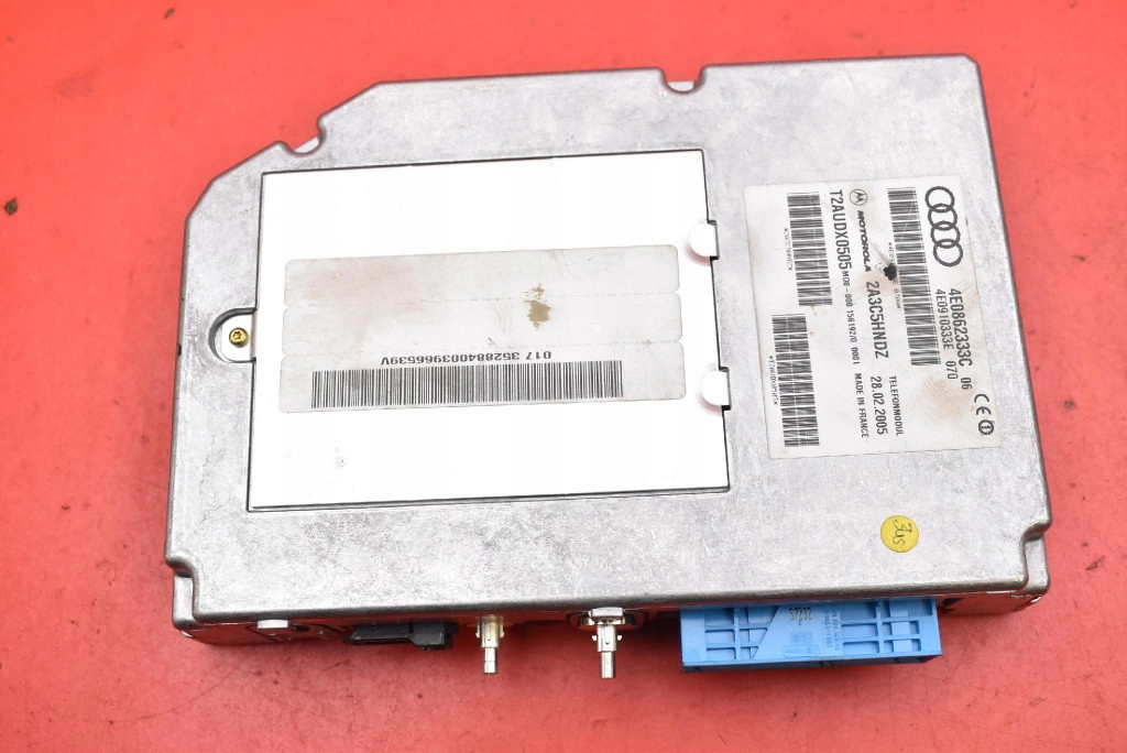 riadiaca jednotka modul TELEFONU 4E0862333C 4E0910333E AUDI A6 C6 04-08