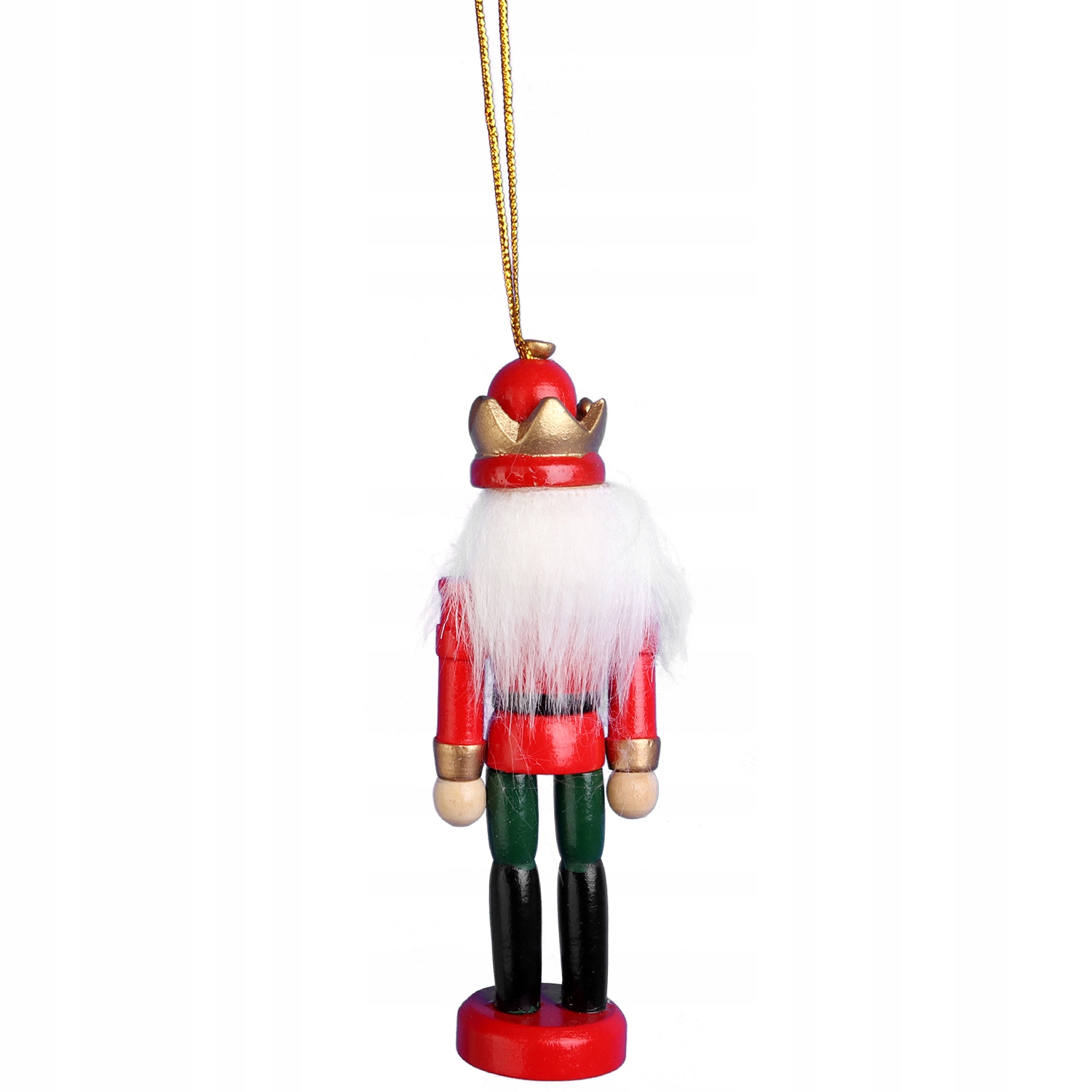 DZIADEK DO ORZECHOW FIGURKA DREWNIANA ZAWIESZKA Wysokość produktu 12.5 cm