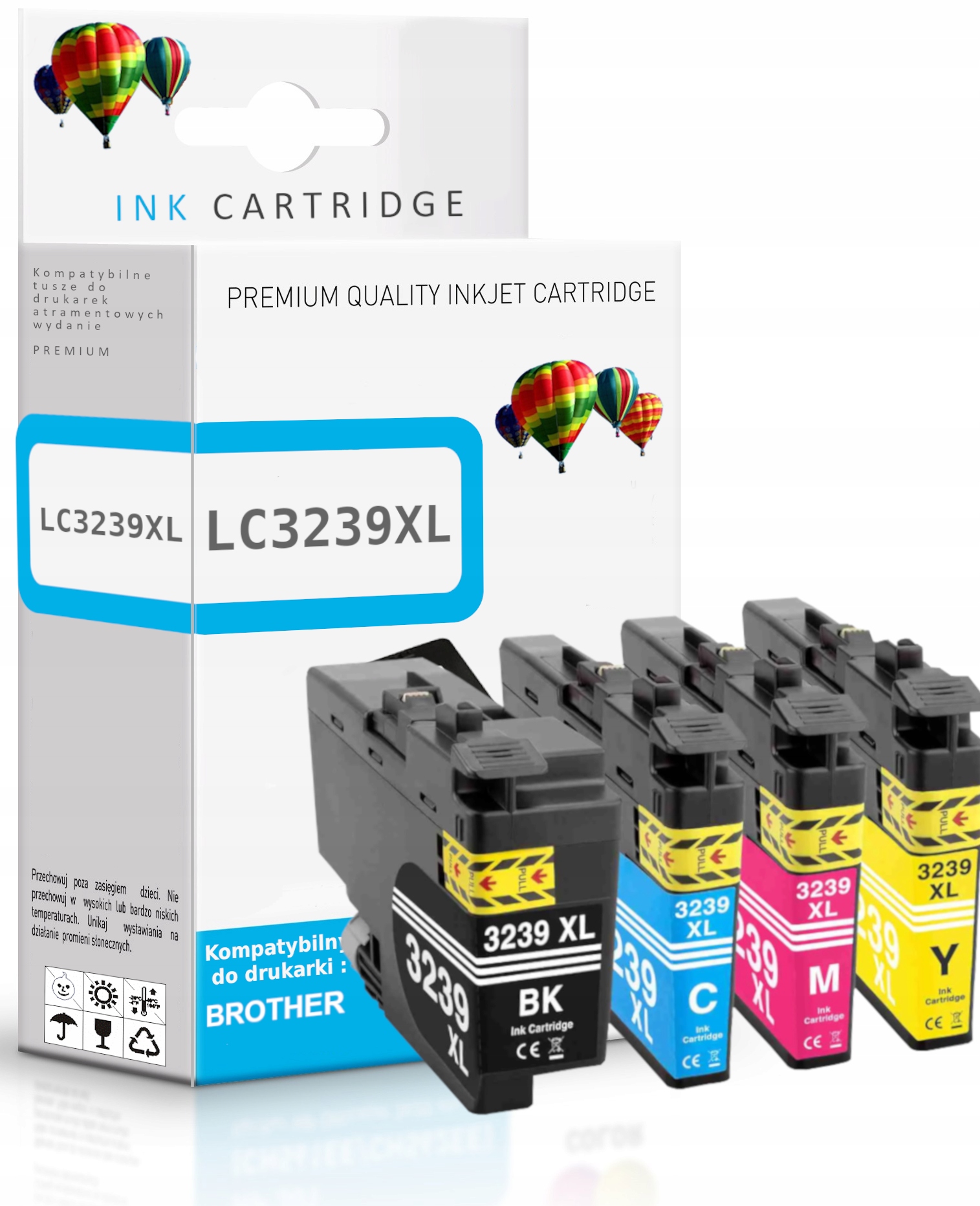 4 LC3239XL tusz do brother MFC-J5330DW MFC-J5730DW