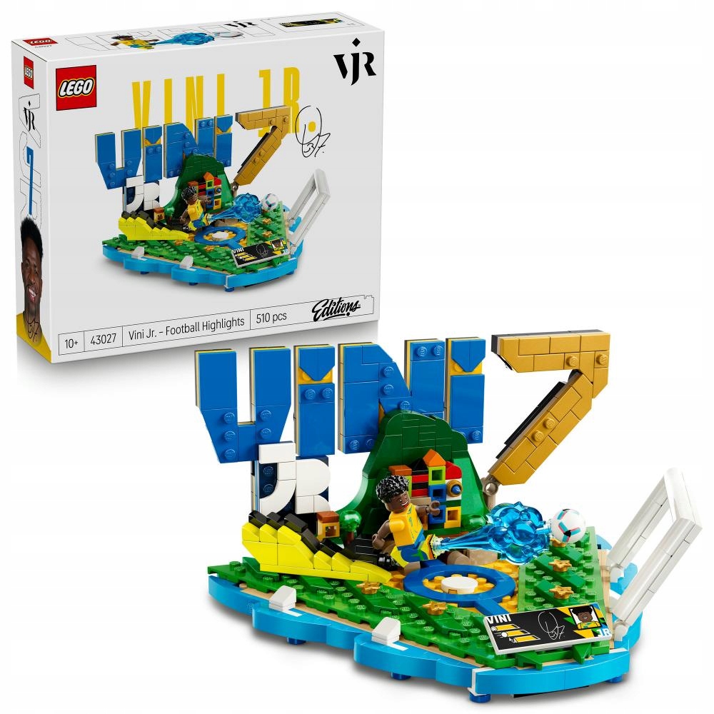 * Lego 43027 Editions Vini Jr. – fotbalové momenty