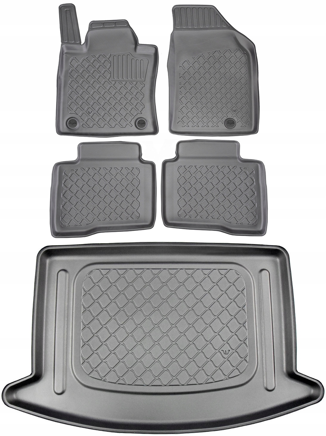 Ssangyong Korando IV 2019- Electric Sada Koberce batožinový priestor