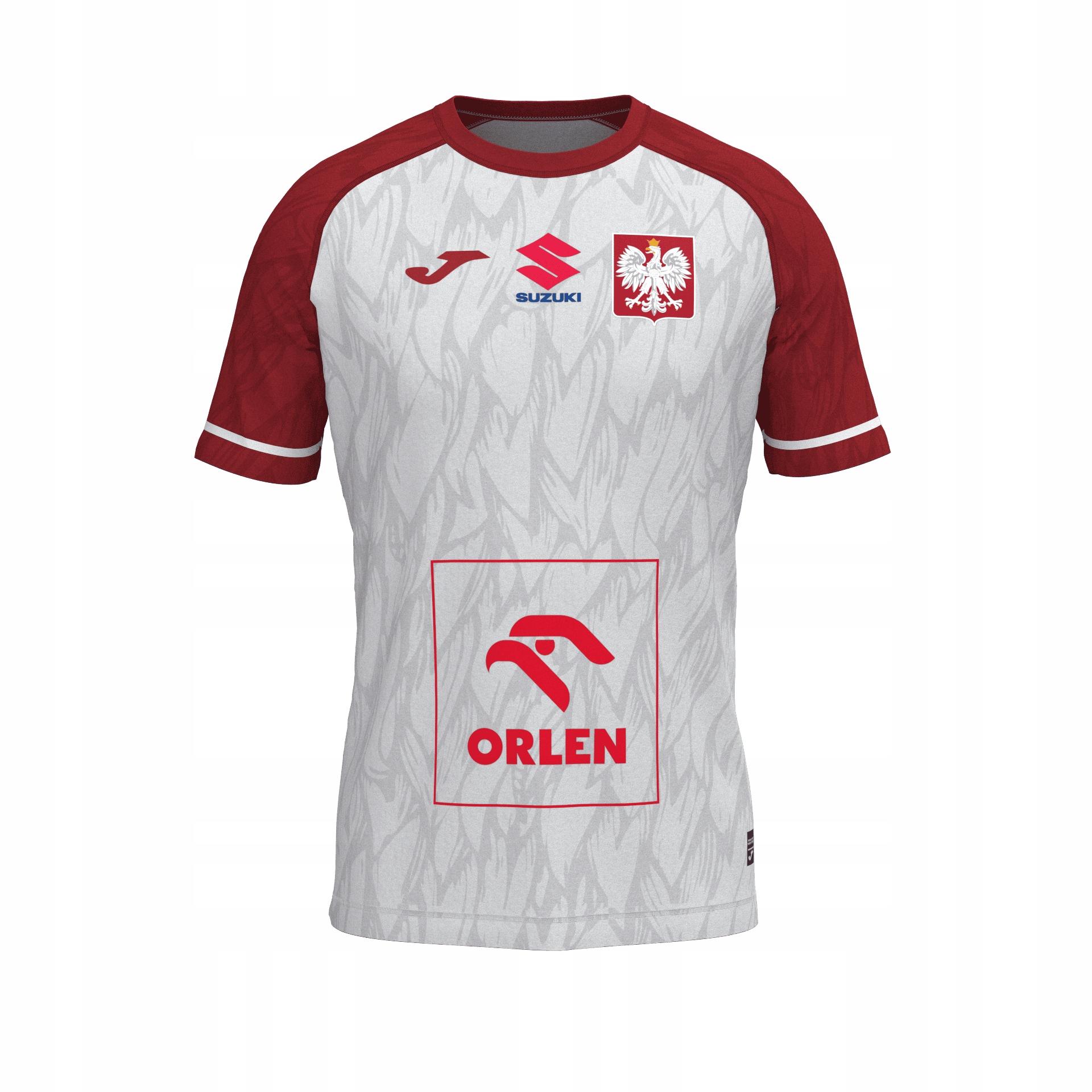 Joma Oryginalna Damska Koszulka Meczowa Reprezentacji Polski Biała R.l