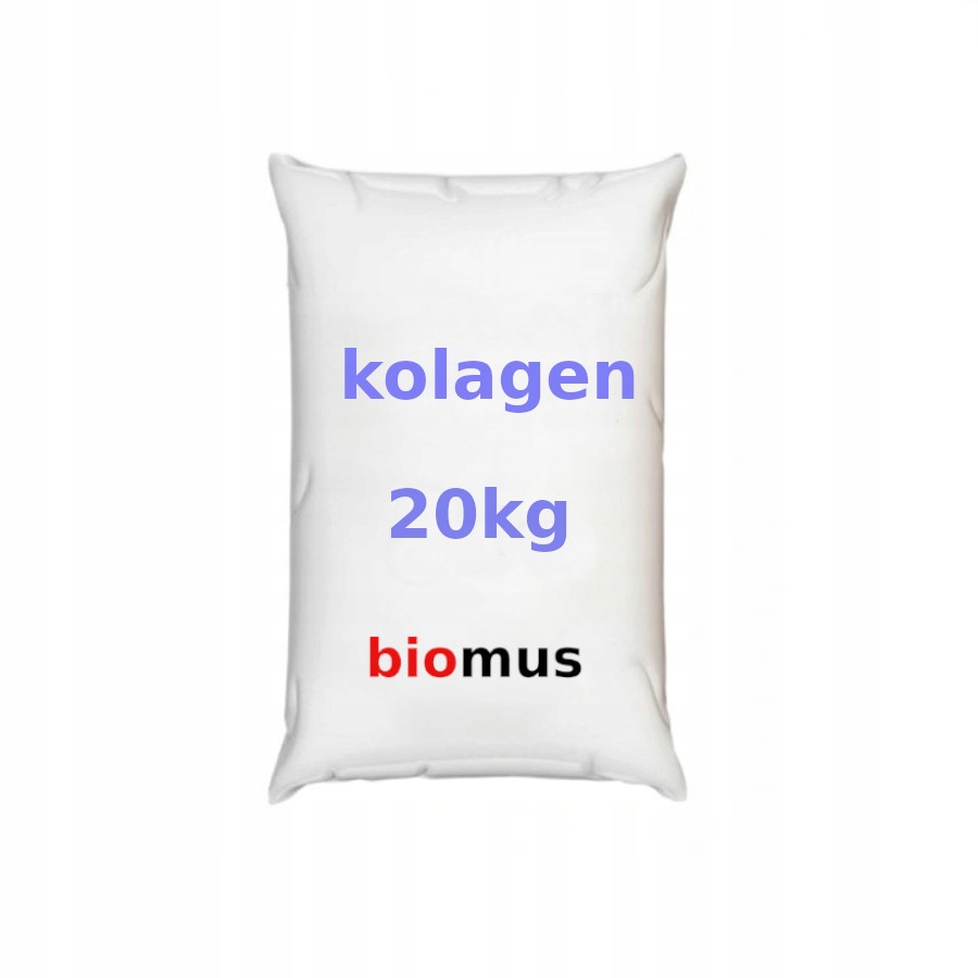 Kolagen wołowy białko 20kg czysty Biomus