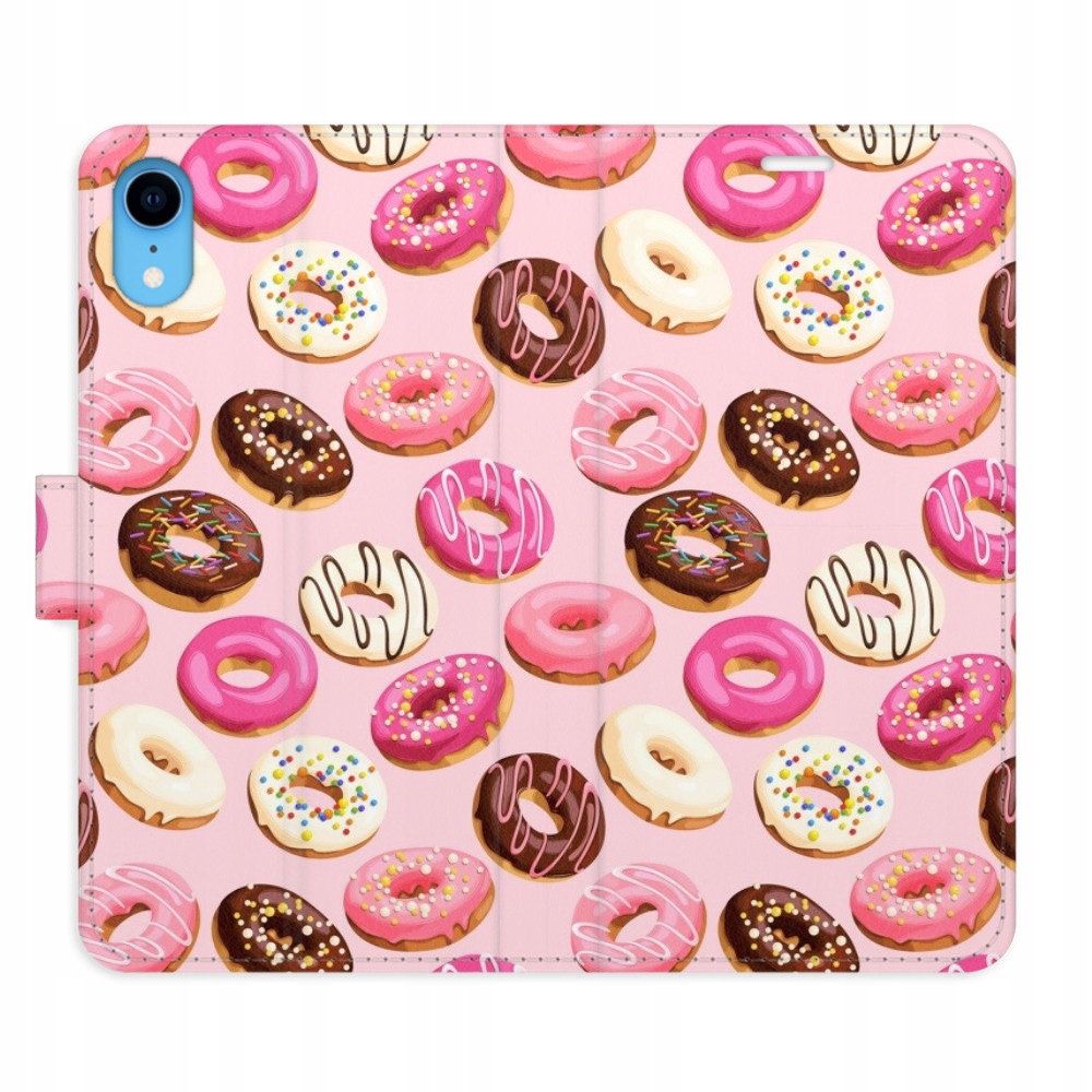 Etui z klapką iSaprio Donuts Pattern 03 dla iPhone Xr