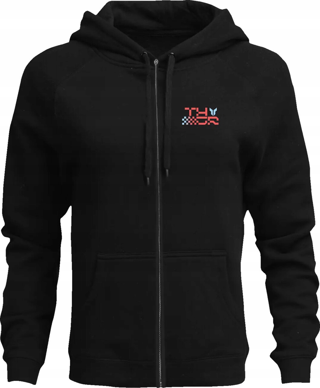Mikina s kapucňou Thor Vantage Zip-Up čierna XL