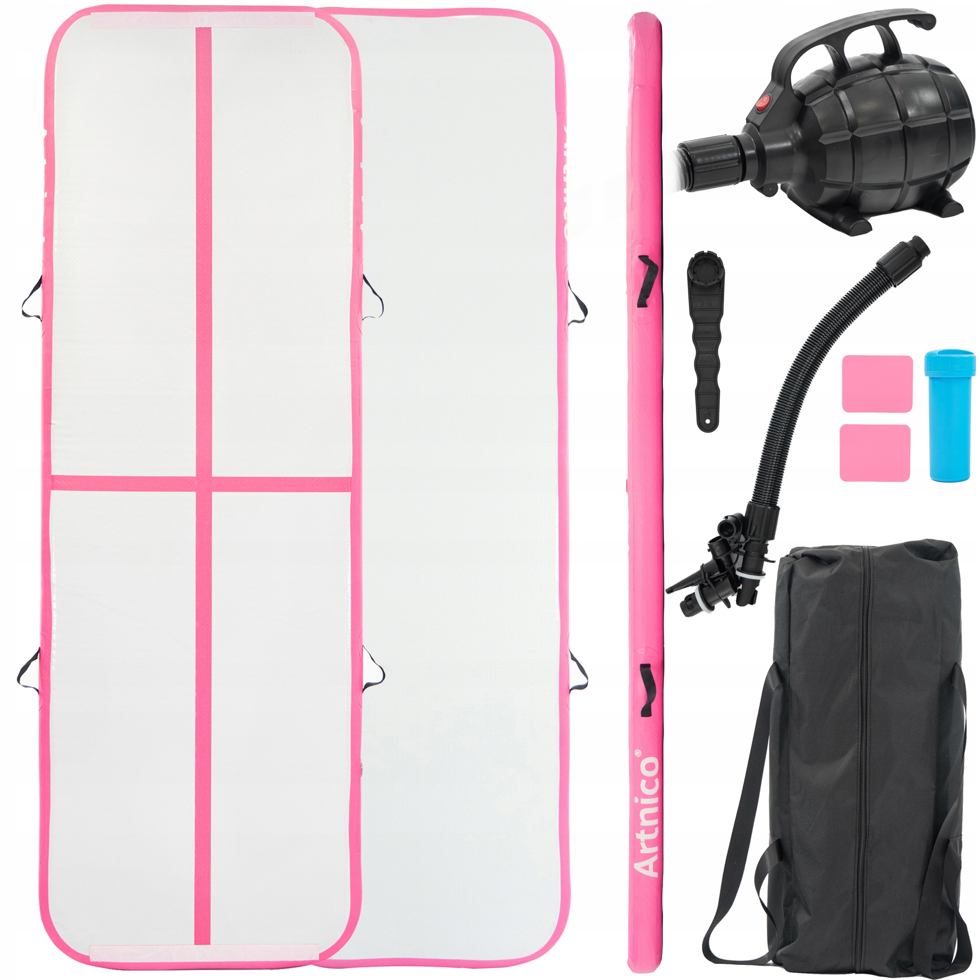 Air Track Akrobatická Gymnastická Podložka 5 M Matrace Trénink Pumpička