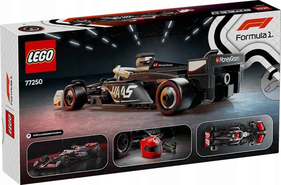 Lego Speed Stavebnice Formule F1 MoneyGram Haas Team VF24 242 dílků 77250