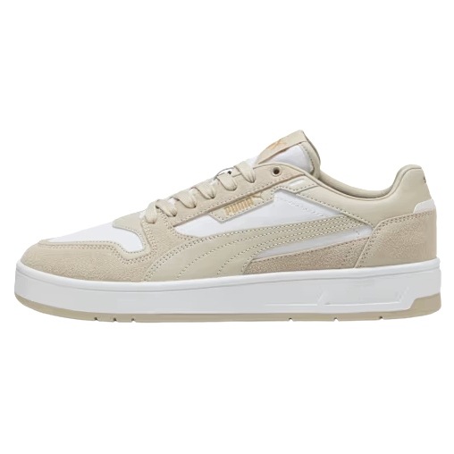 Buty Męskie Puma Court Classic Street Sd Klasyczne Trampki Skórzane Beżowe