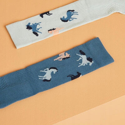 Skarpety jeździeckie SKS 500 dla dzieci EAN (GTIN) 3583787266243