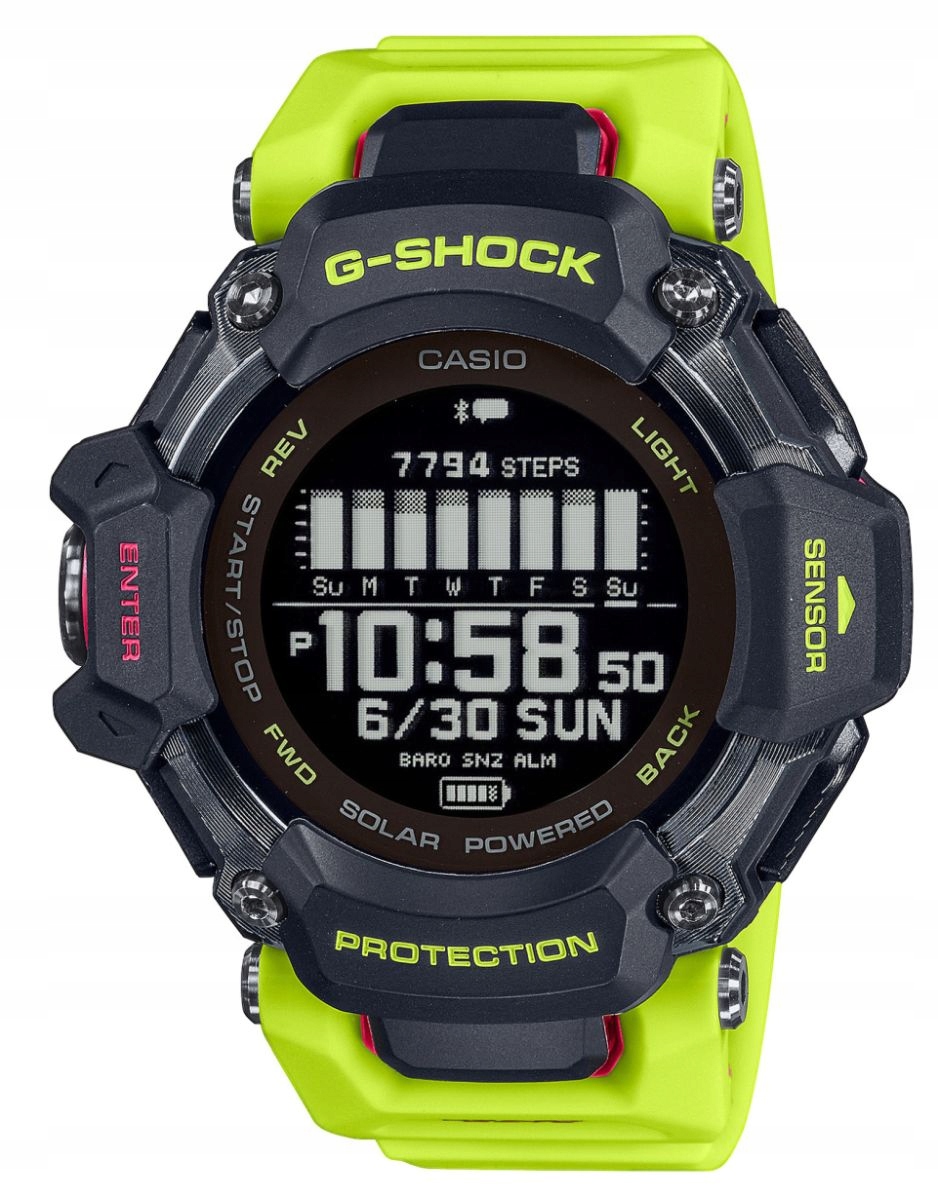 Pánské hodinky Chytré Hodinky Casio G-Shock GBD-H2000 Záruka 3+3 roky Zibi