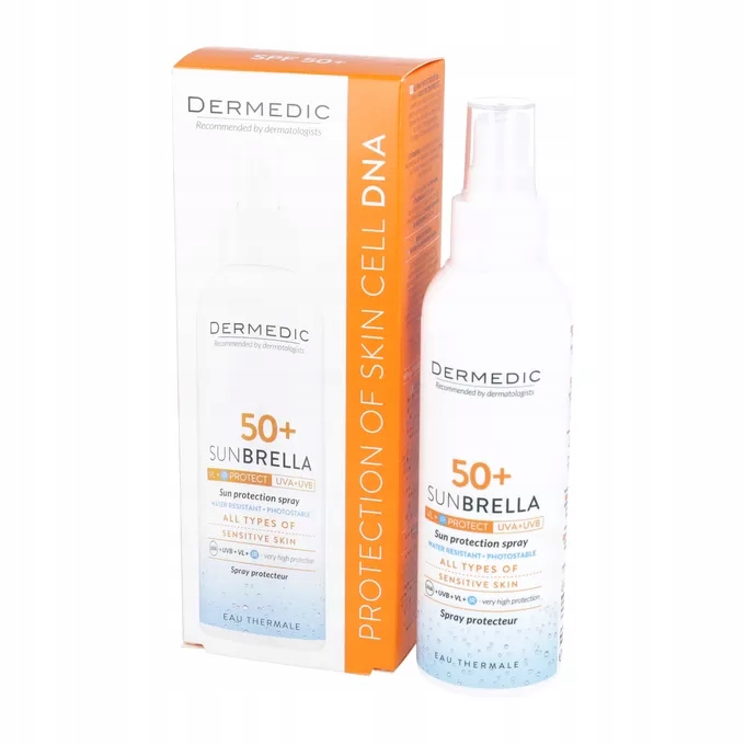 Dermedic Sunbrella spray ochronny Spf 50+, 150 ml