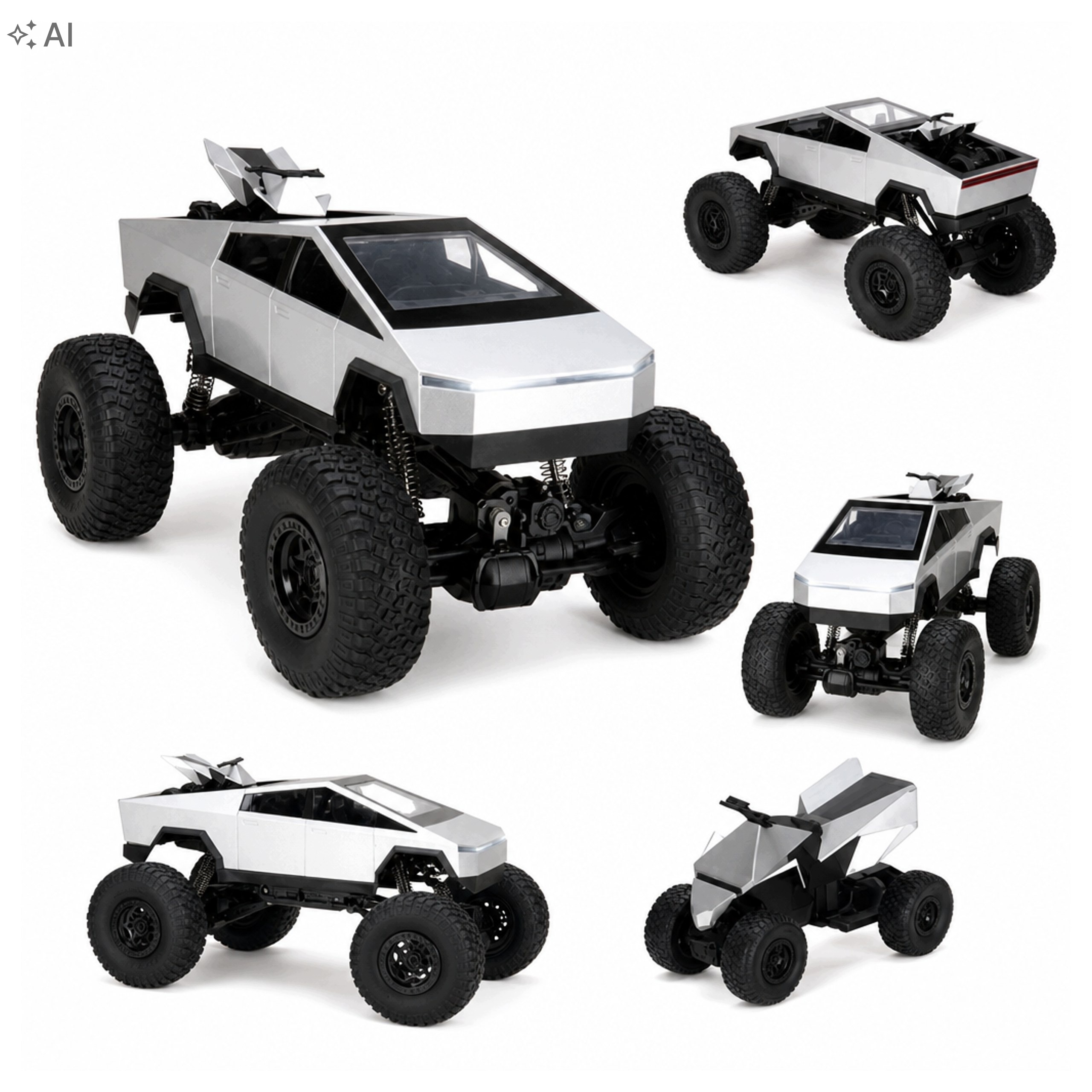 Samochód Rc 1:8 Pickup Truck Zdalnie Sterowany Model Terenowy 2,4ghz