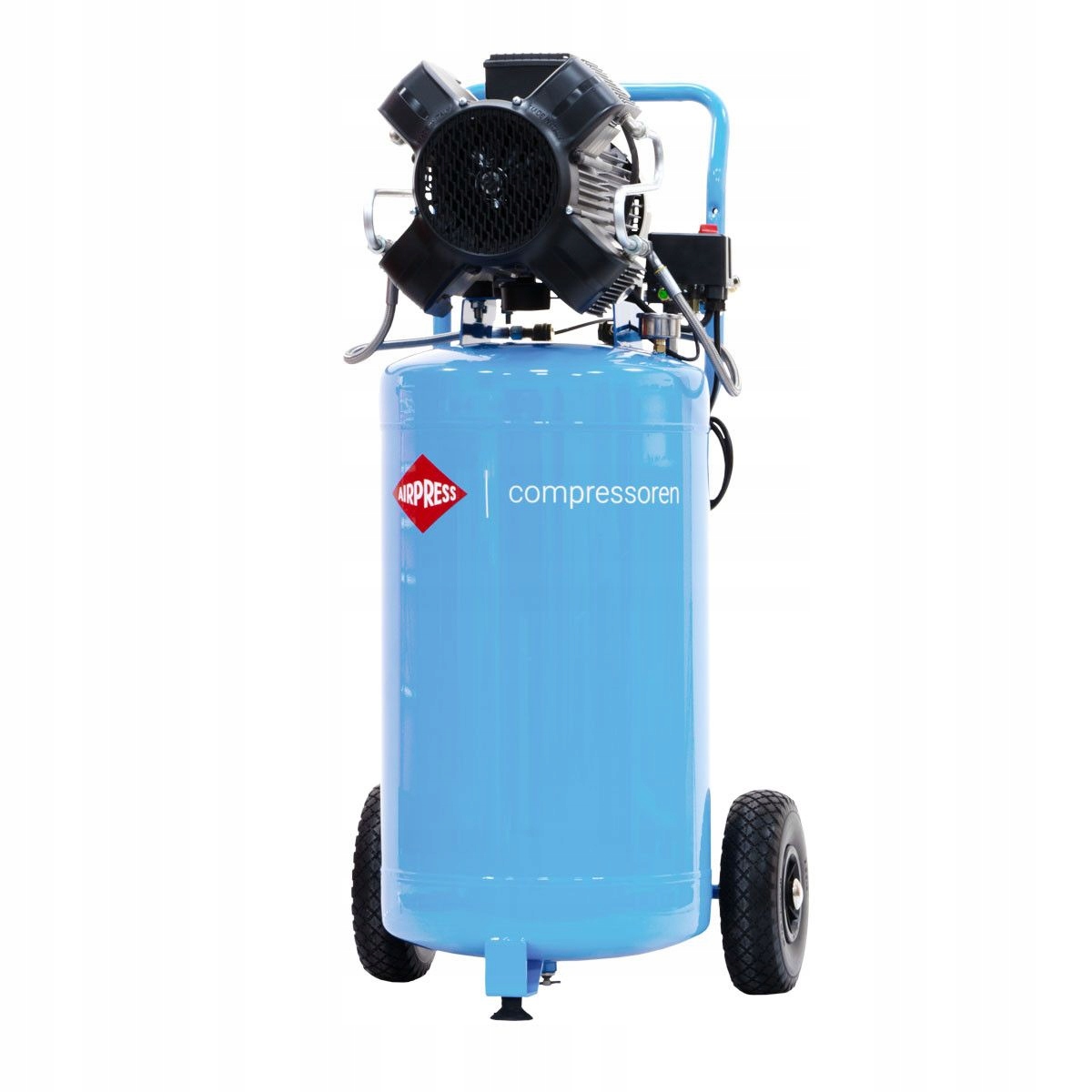 Bezolejový vertikálny štvorpiestový kompresor 10 bar 3.0 Km 2.2 kW 350 l/min