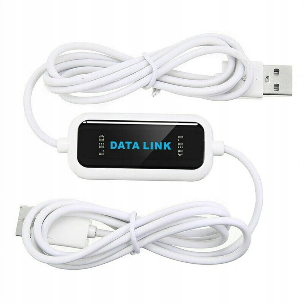 PC KABEL DO TRANSMISJI DANYCH USB HIGH-SPEED DO KOMPUTERA LED DATA LINK