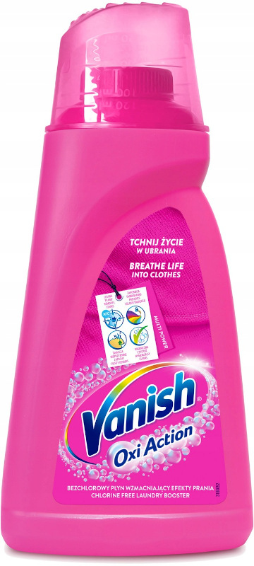 

Vanish Oxi Action Pink odplamiacz do kolorów 1L
