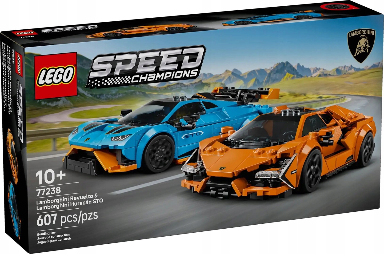 Lego Speed Champions 77238 Lamborghini Revuelto a Huracán Sto