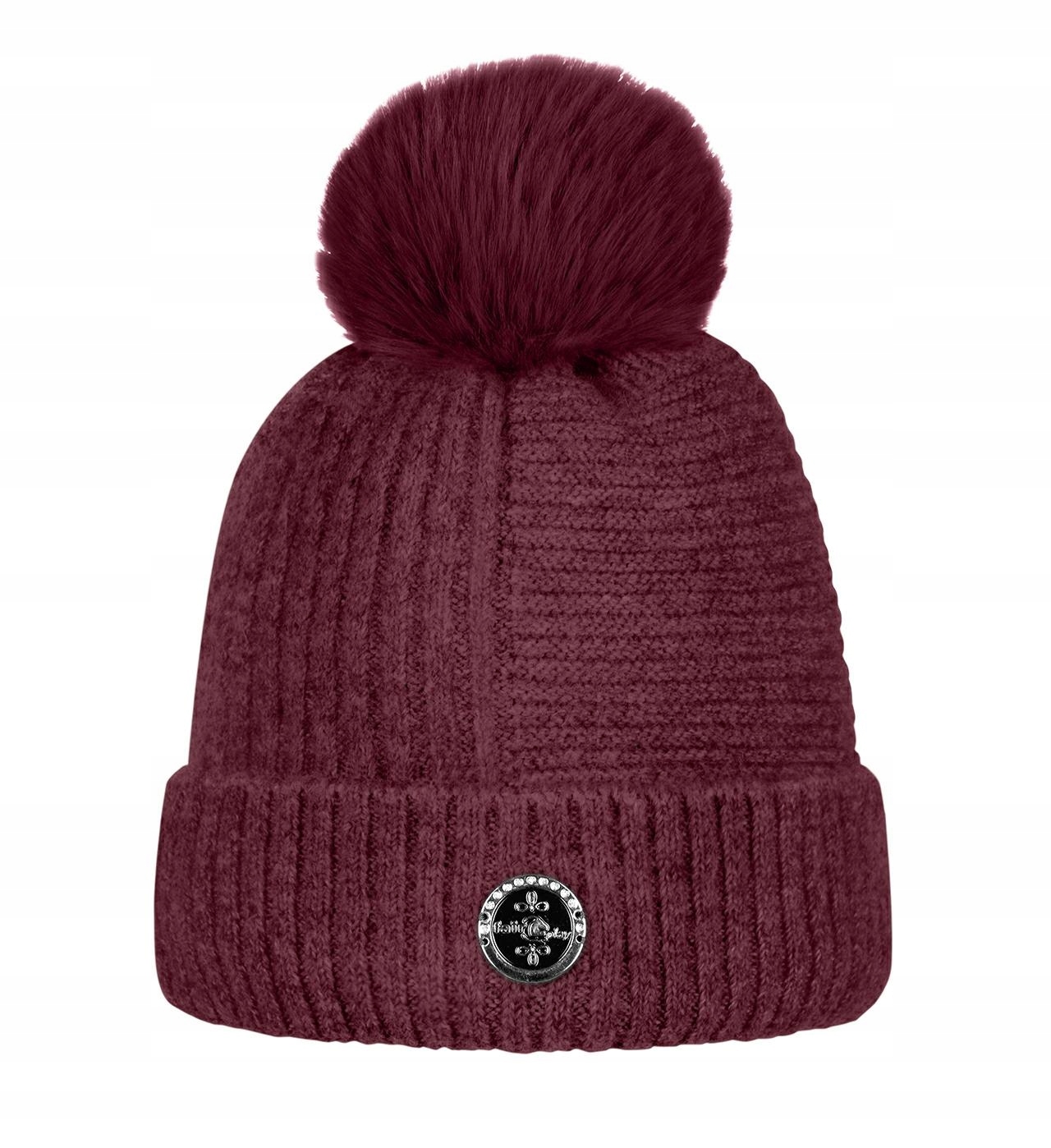 Jezdecká čepice Fair Play Vesta, barva třešňově hnědá, univerzální