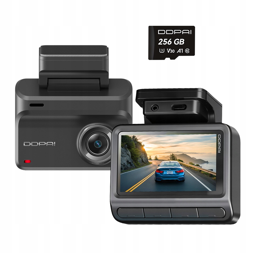 Videorekordér Kamera Ddpai Z50 Pro Automobilová 4K Gps Wifi Bt 256GB