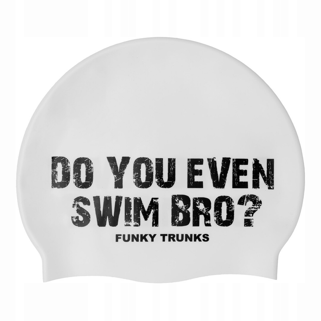 Czepek pływacki na basen silikonowy unisex Funkita Swim Bro
