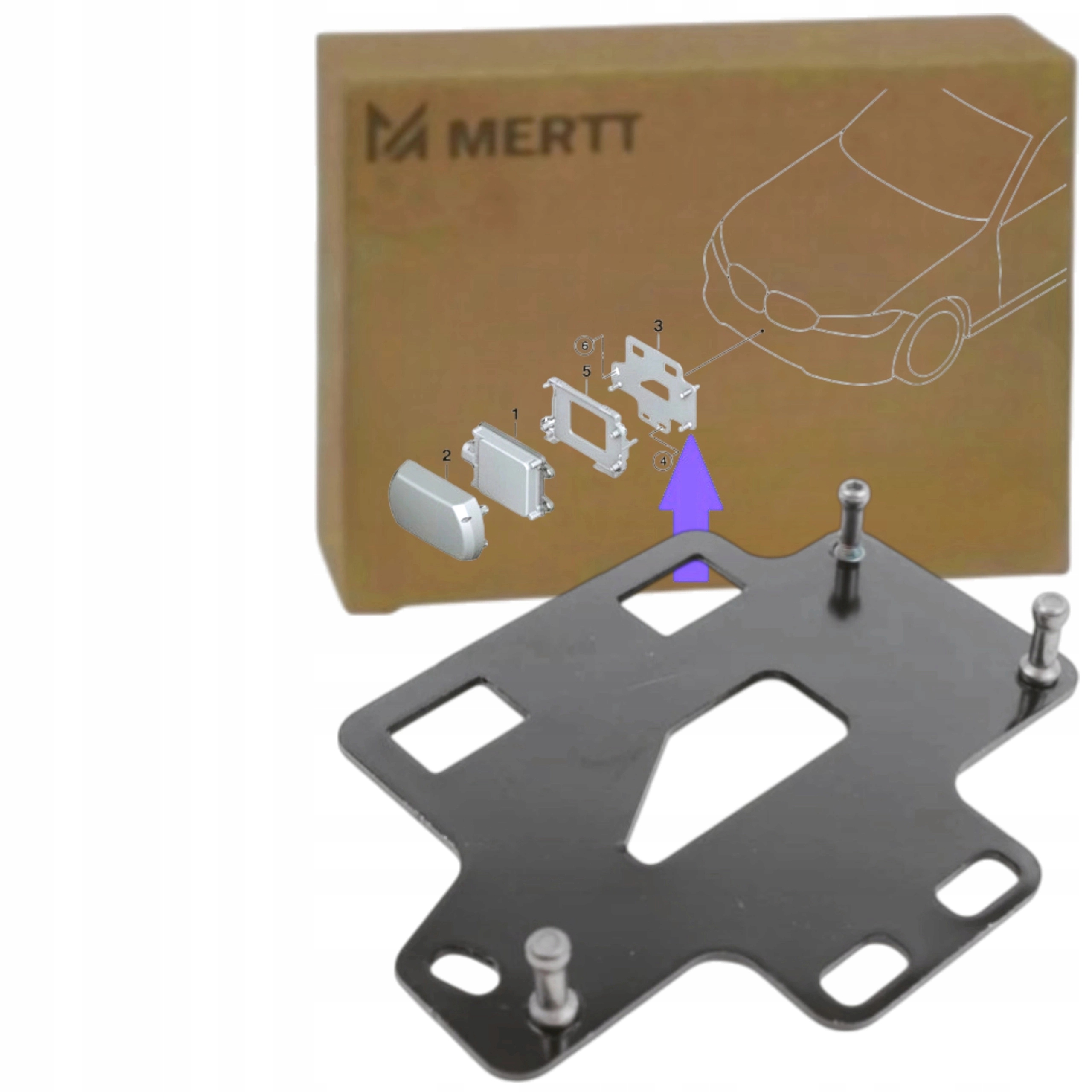 Bmw X5 G05 G06 G07 G20 G21 F40 Upevnění Radarový Senzor Acc 66316883865