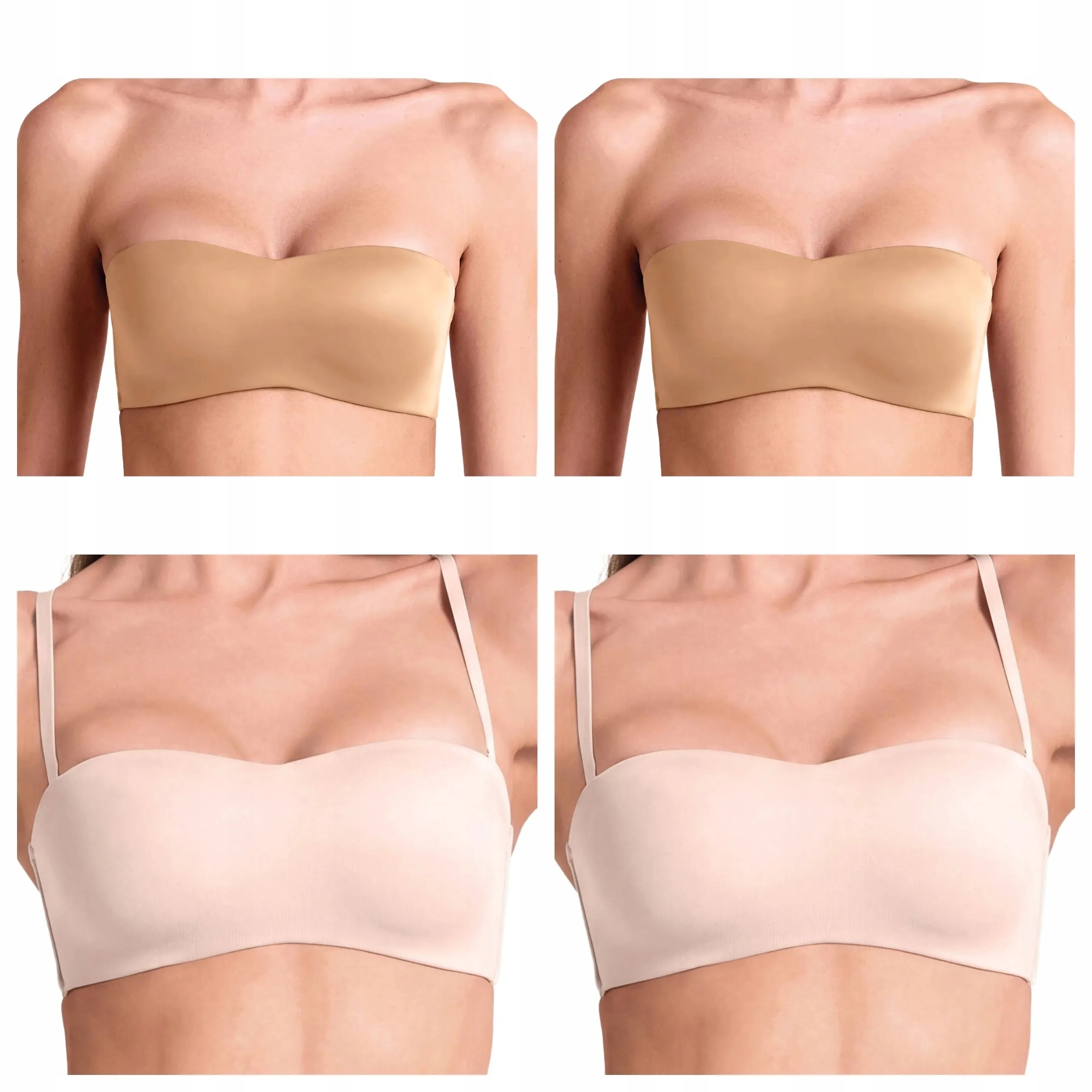 4x Podprsenka Lormar Feel Ultrashine 2x talco 2x zlatá S