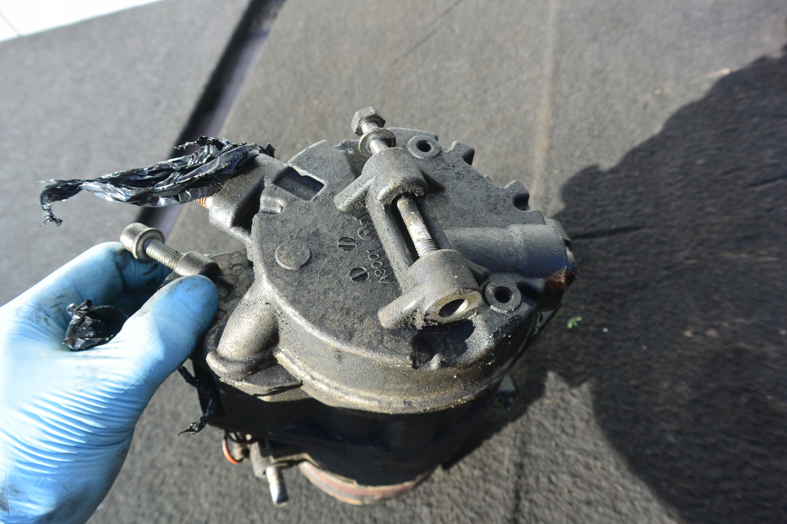 compressor compressor; of the air conditioning KLIMY M57 BMW X5 E70