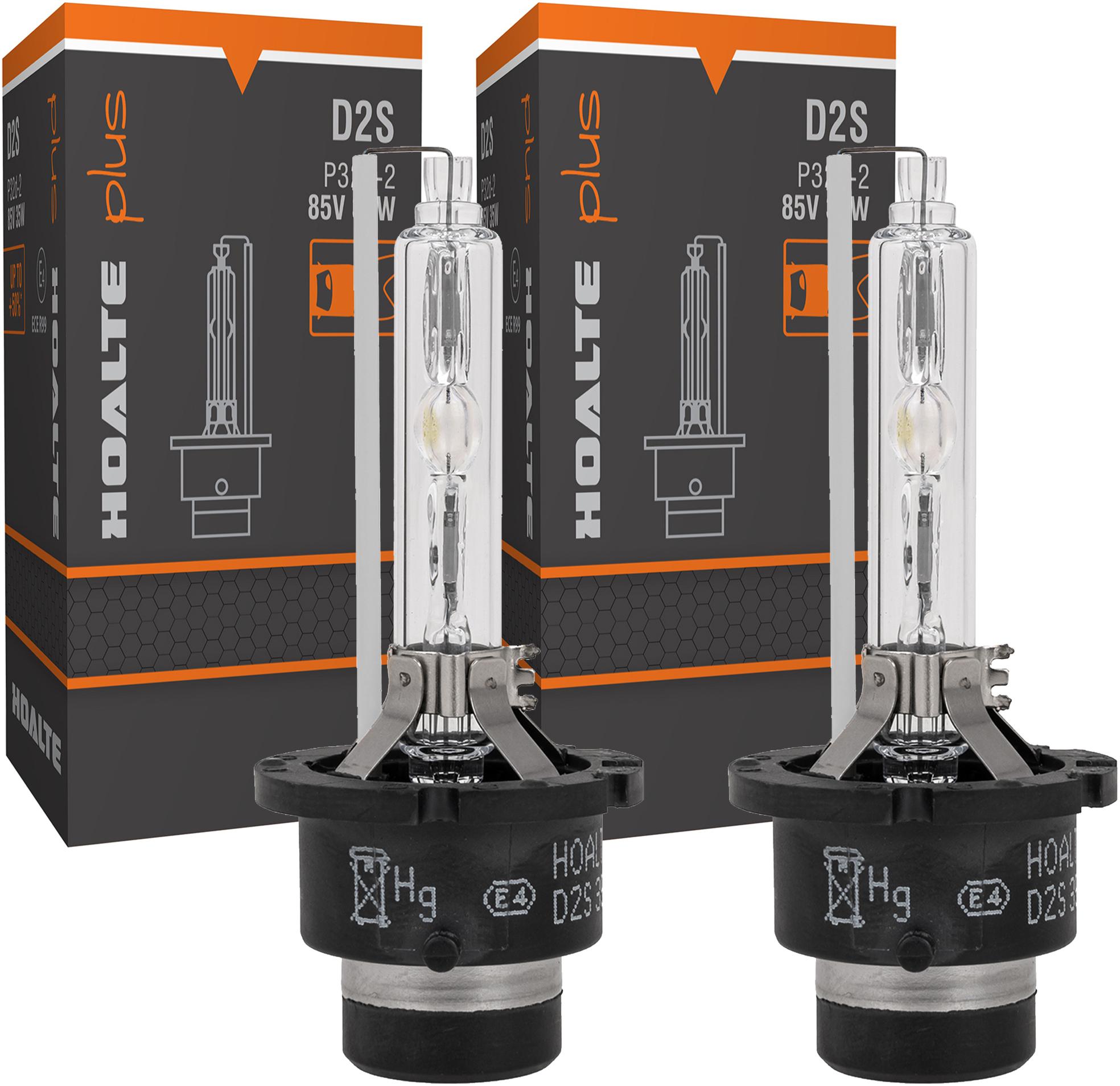 2x D2S +50% 6000K Cool White Żarówka Żarnik Xenon Ksenon 35W 85V Hoalte Kpl