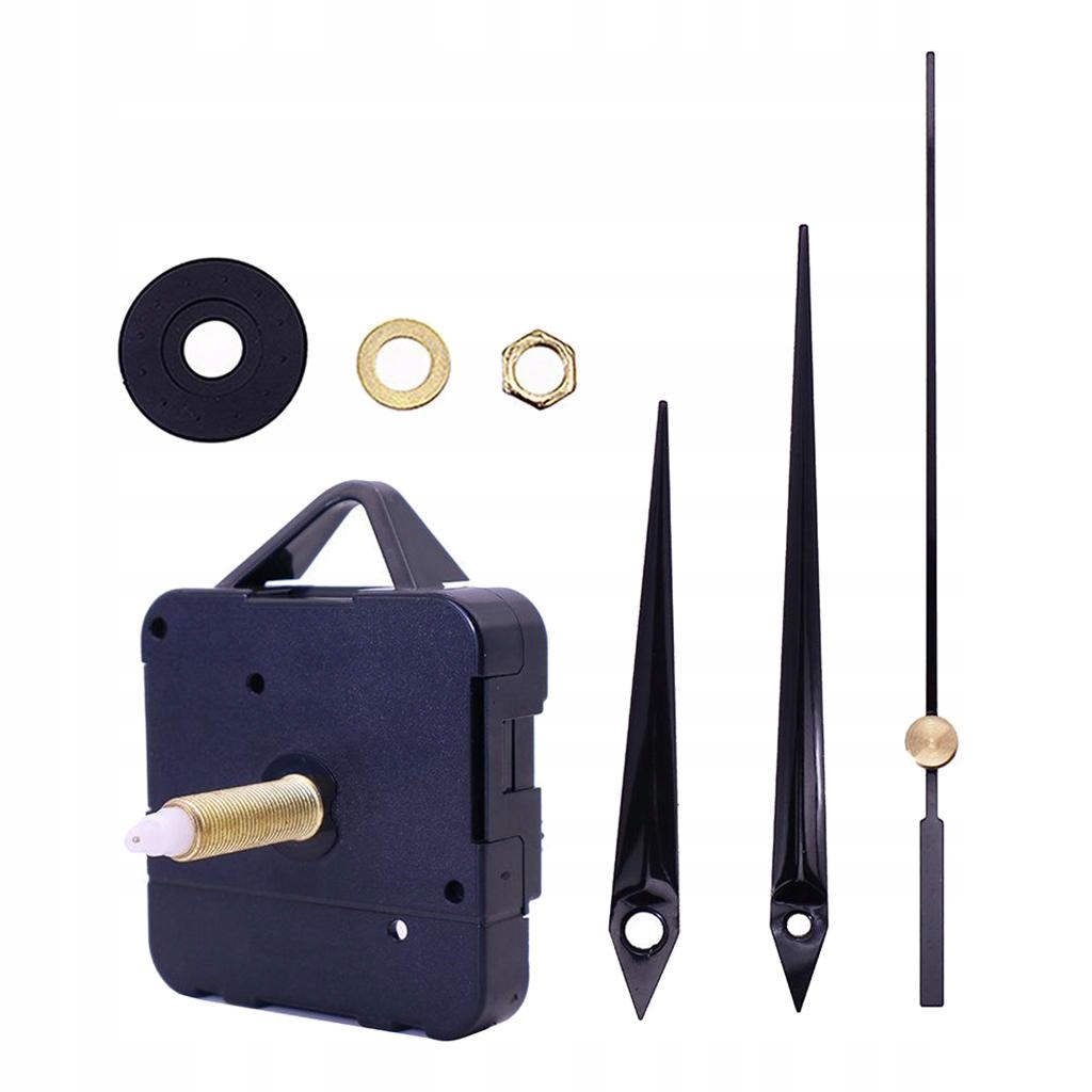 mechanizm ruchu zegara ściennego kwarcowego Model mechanizm zegara ściennego wymiana długiego wałka