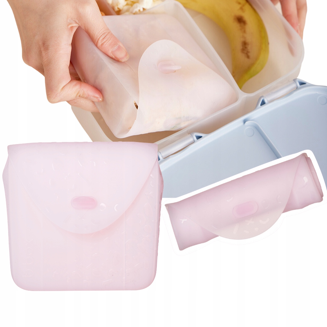 

Silikonowa torebka śniadaniówka na kanapki B.box