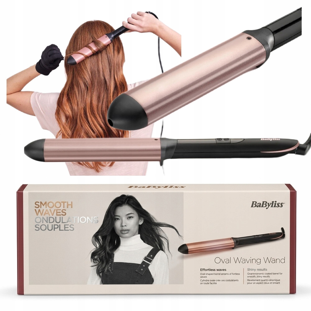 Babyliss Kulma Oválná, Křemenná A Keramická Regulace Teploty Podložka