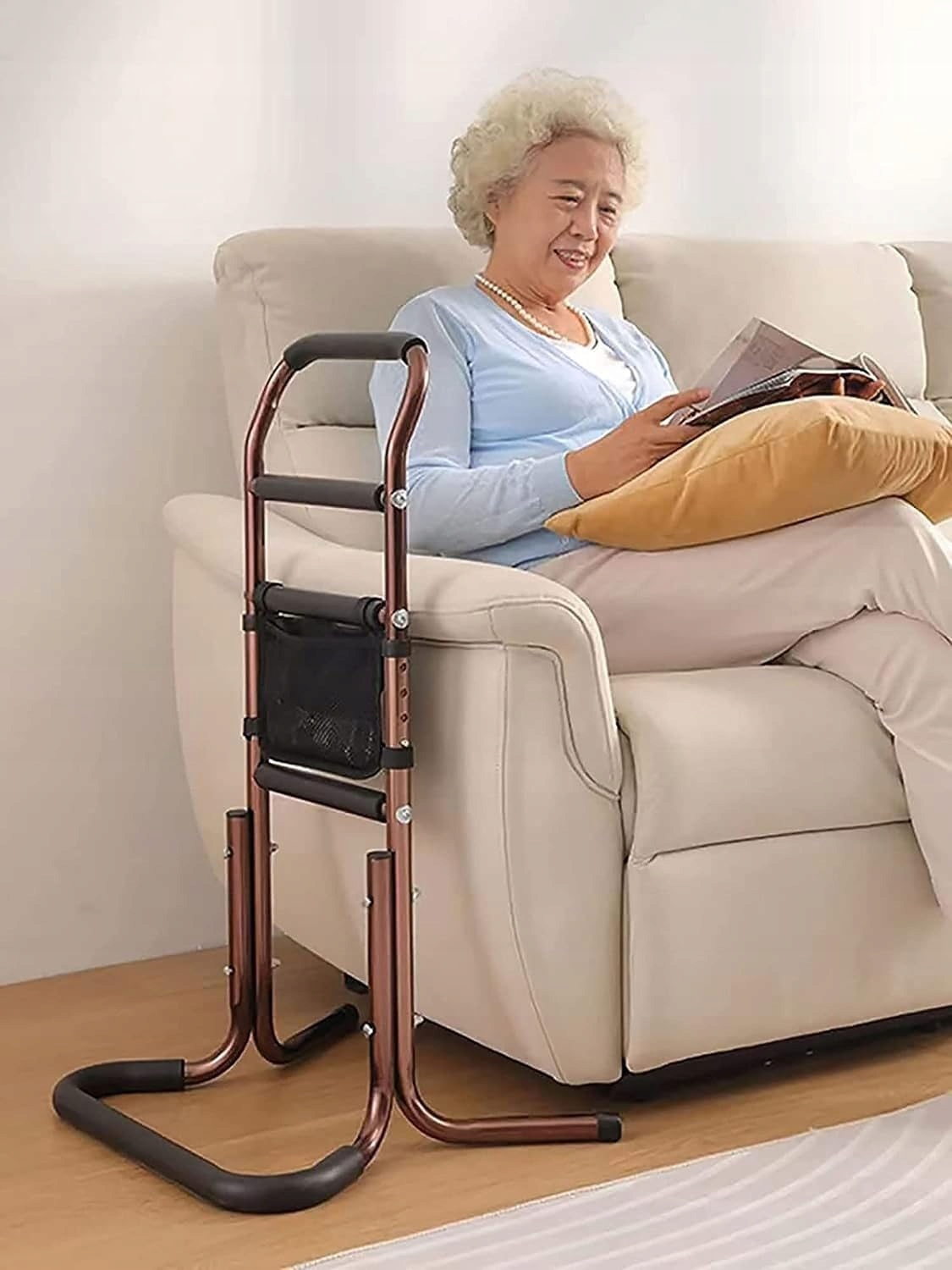 Pomocnik do stania dla seniorów z kieszenią do przechowywania, Generic