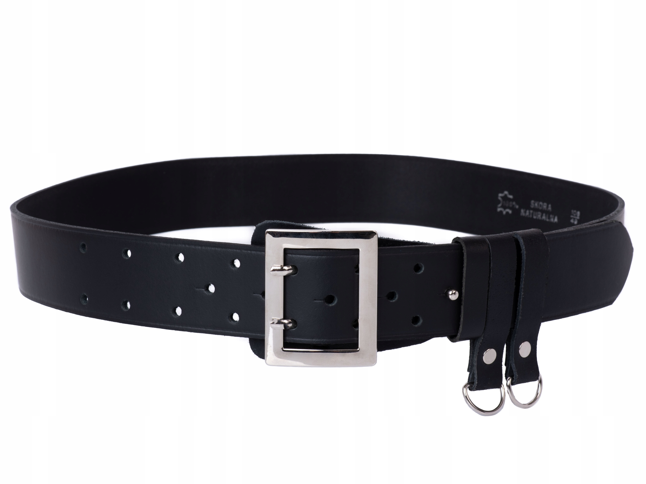 Pas OFICERSKI 100% skórzany policyjny wojskowy | M Kod producenta P-ODW44