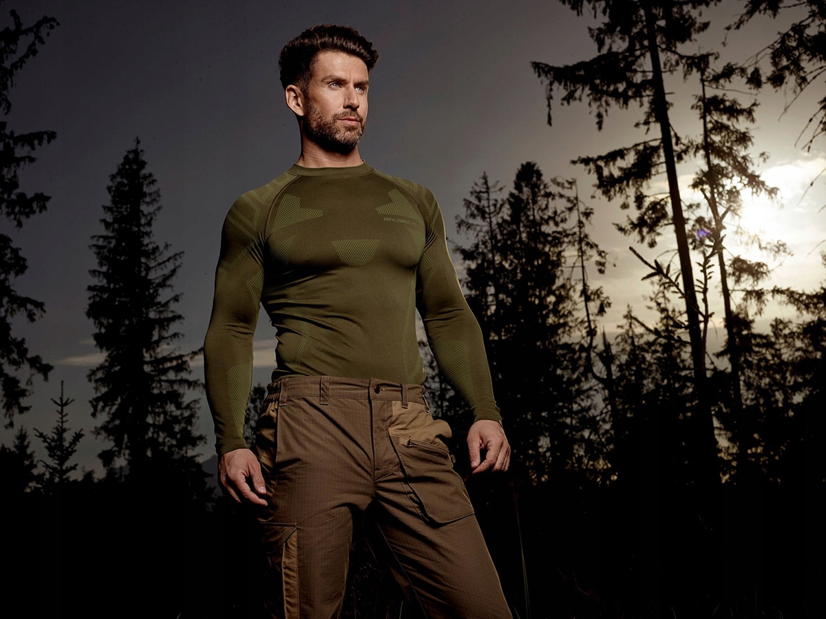 Koszulka męska Brubeck RANGER PROTECT Termiczna L Kolekcja RANGER