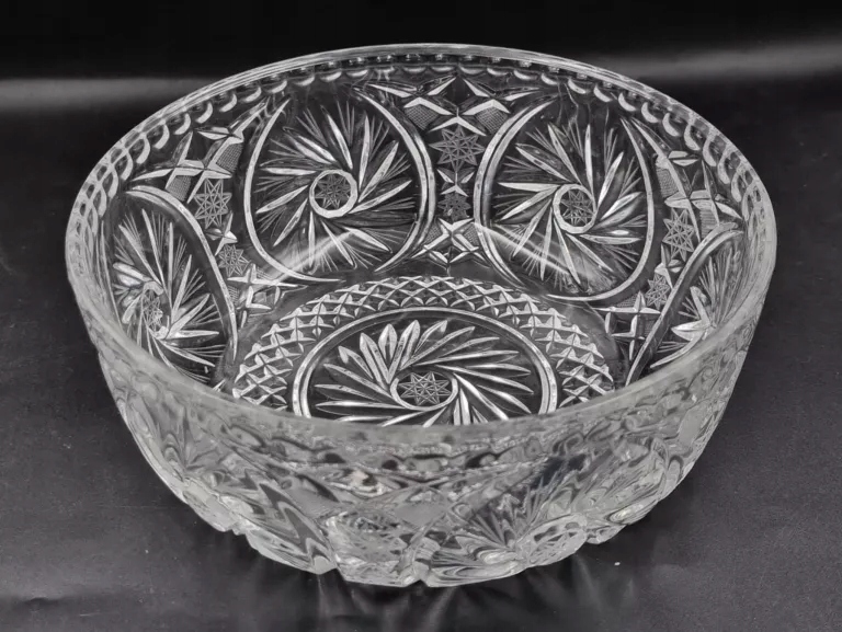 KRYSZTAŁOWA MISA ŚREDNIICA 21CM